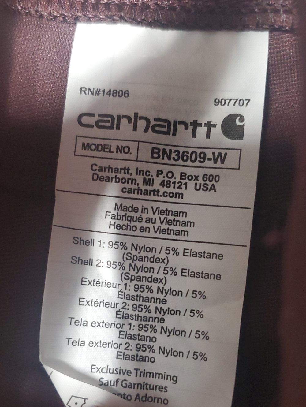 NWT Carhartt Womens Force Utility Fitted Pants Size Medium Garden Work Wear - Picture 8 of 13